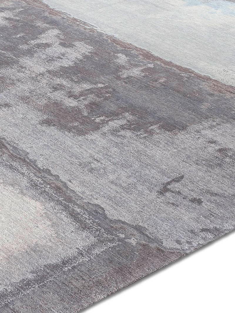 Dywan No. 15 Light Blue Silver White | Rozmiar: 122 x 183 cm