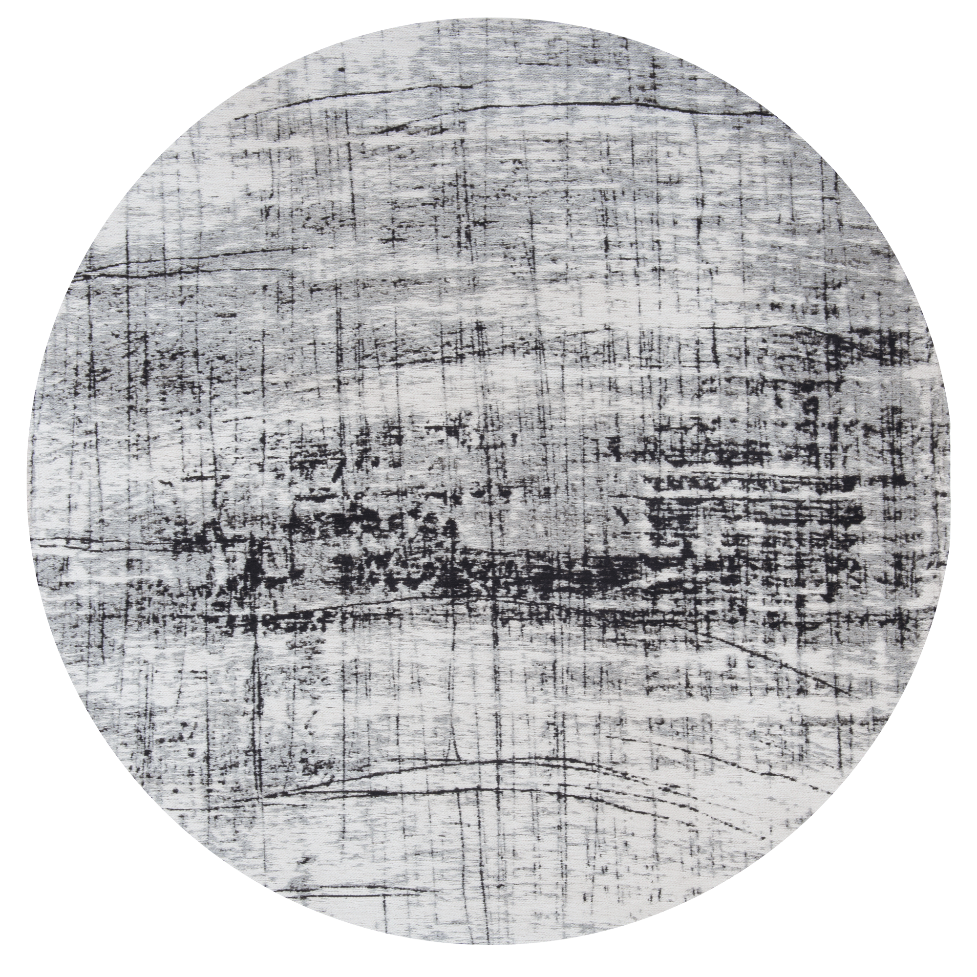 Dywan okrągły Black & White 8926 | Rozmiar: Ø 140 cm