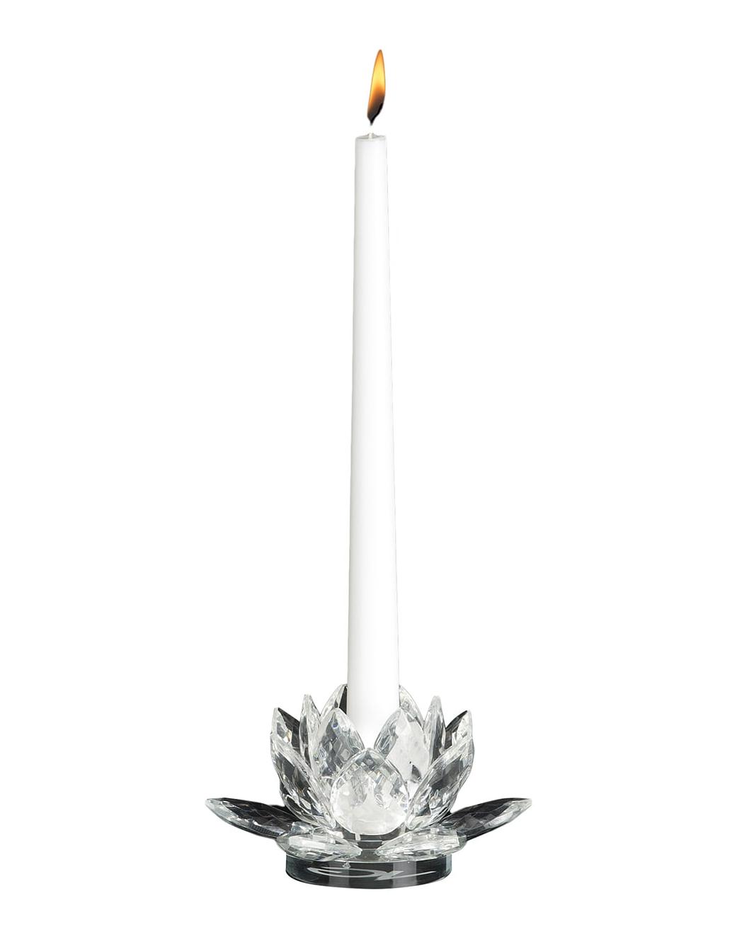 Kryształowy świecznik Lotus
