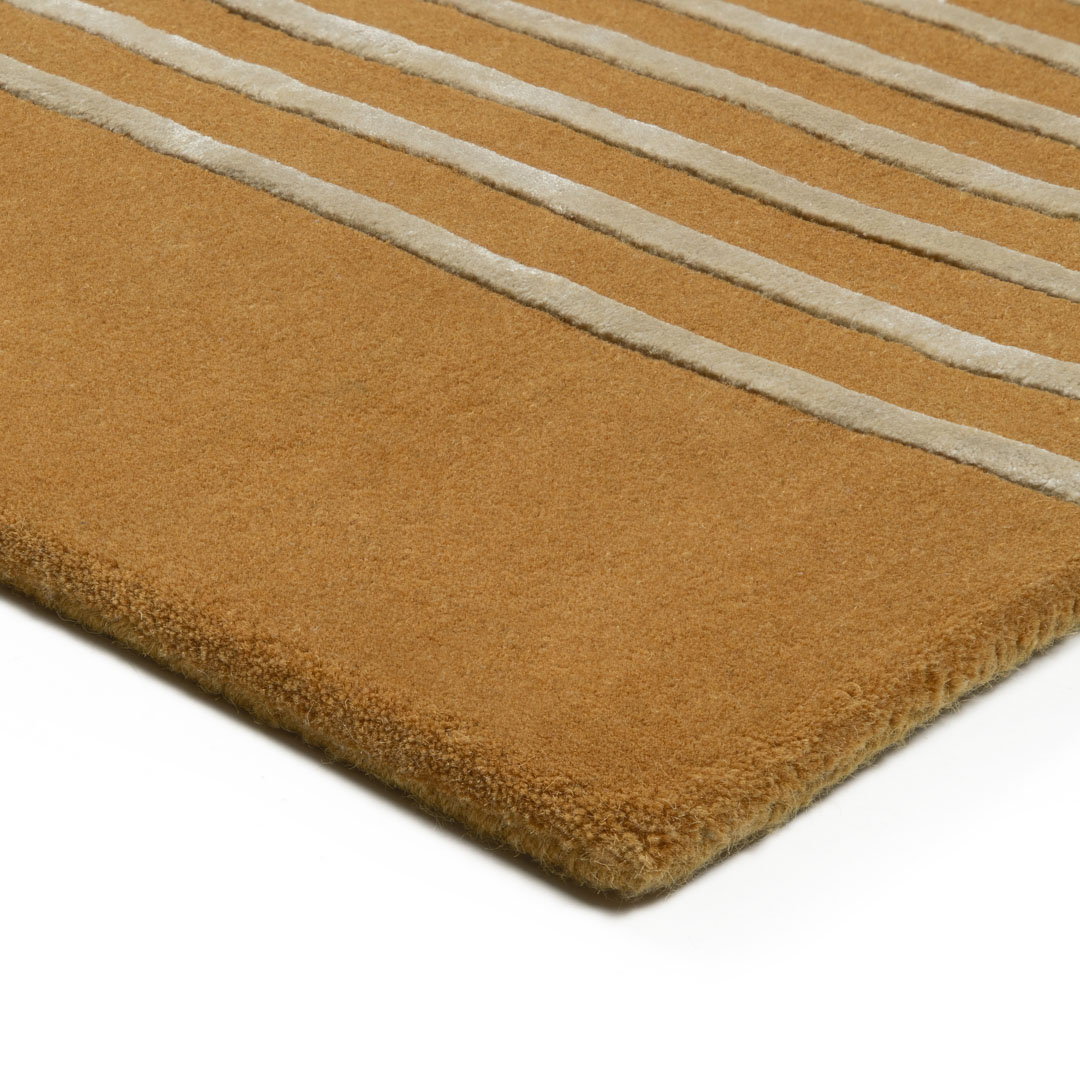 Dywan Stripes Złoty