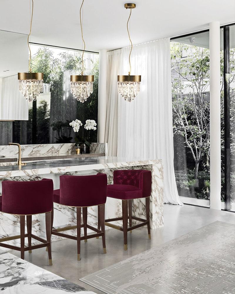 Krzesło jadalny Prestige niebieskie - 4