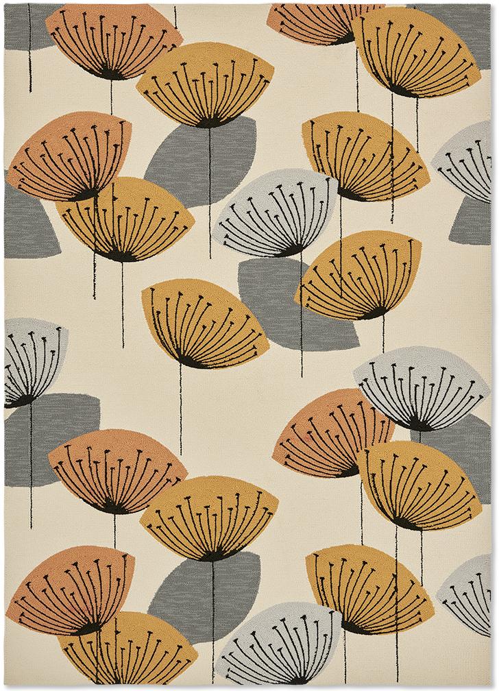 Dywan Zewnętrzny Dand. Clocks Och/Sil 445803 | Rozmiar: 200 x 280 cm