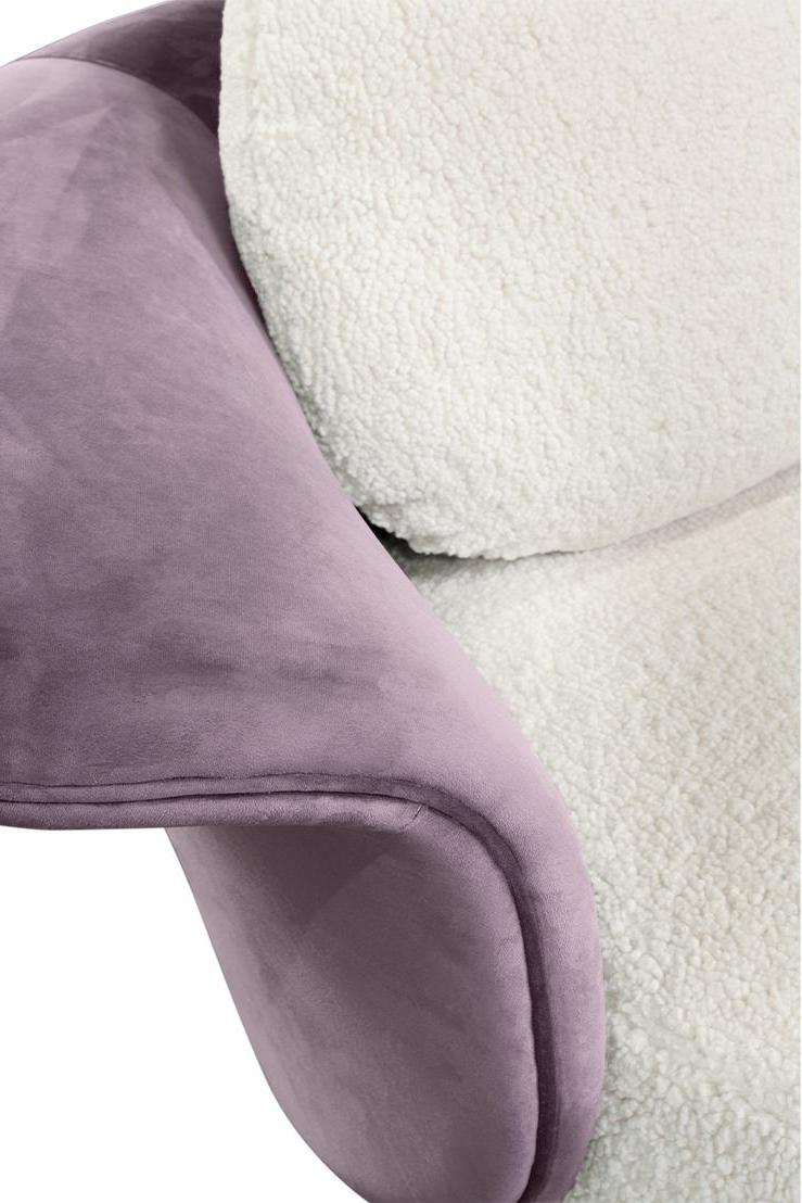 Pluszowa sofa Theodore