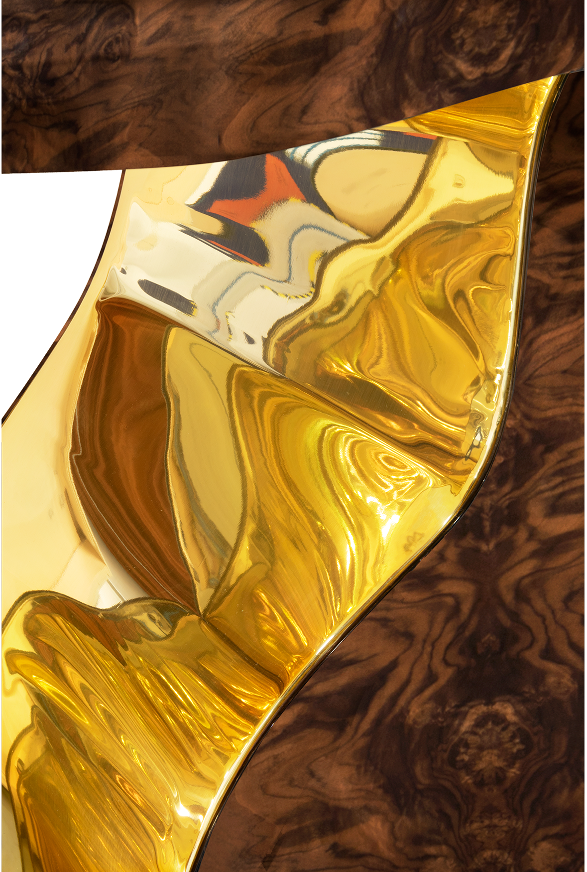 Konsola Fissure z orzecha