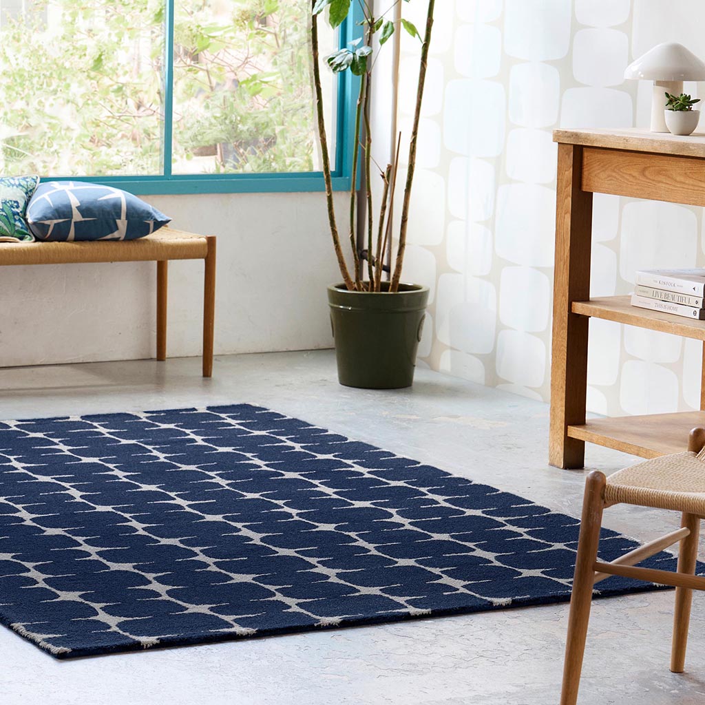 Dywan Little Lohko Indigo | Rozmiar: 120 x 180 cm