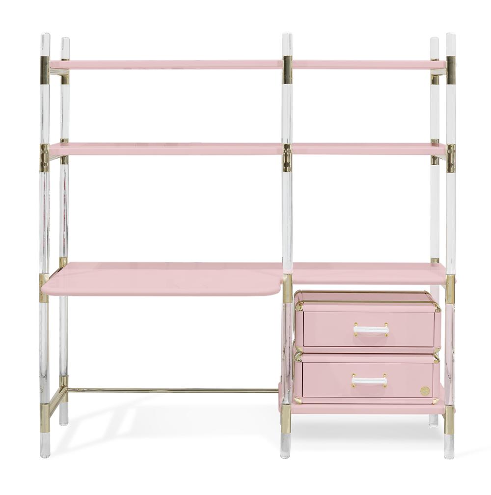 Różowa biblioteczka Jigsaw Puzzle