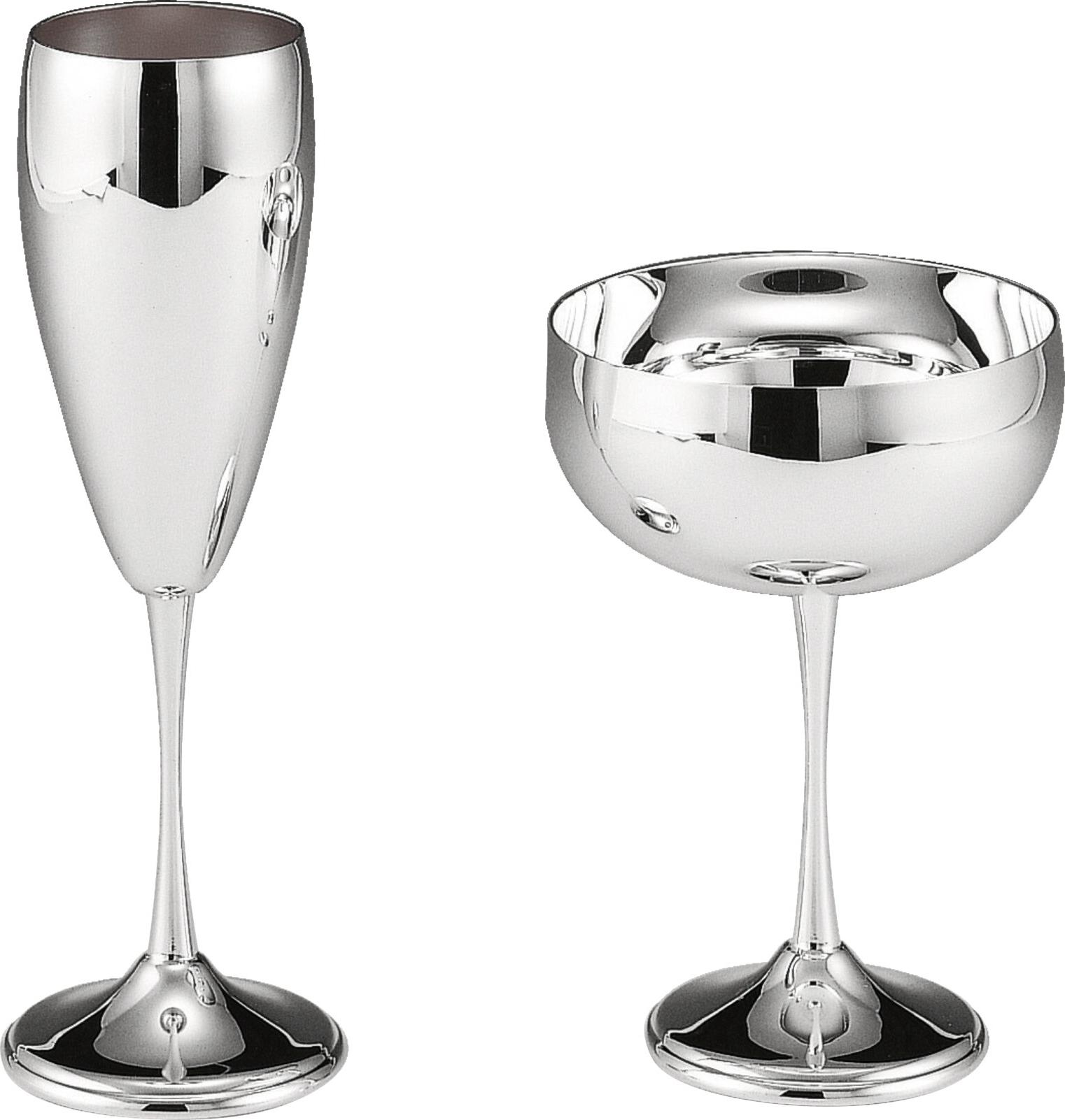 Kieliszek do szampana i puchar do lodów