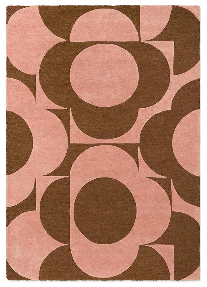Dywan Prism Flower Pink/Terracotta | Rozmiar: 250 × 350 cm