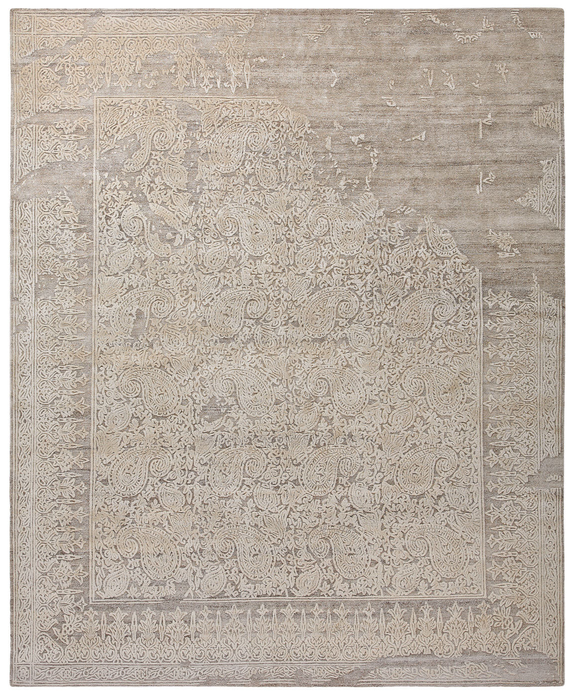 Dywan Agra Rocked Chrome | Rozmiar: 450 x 550 cm