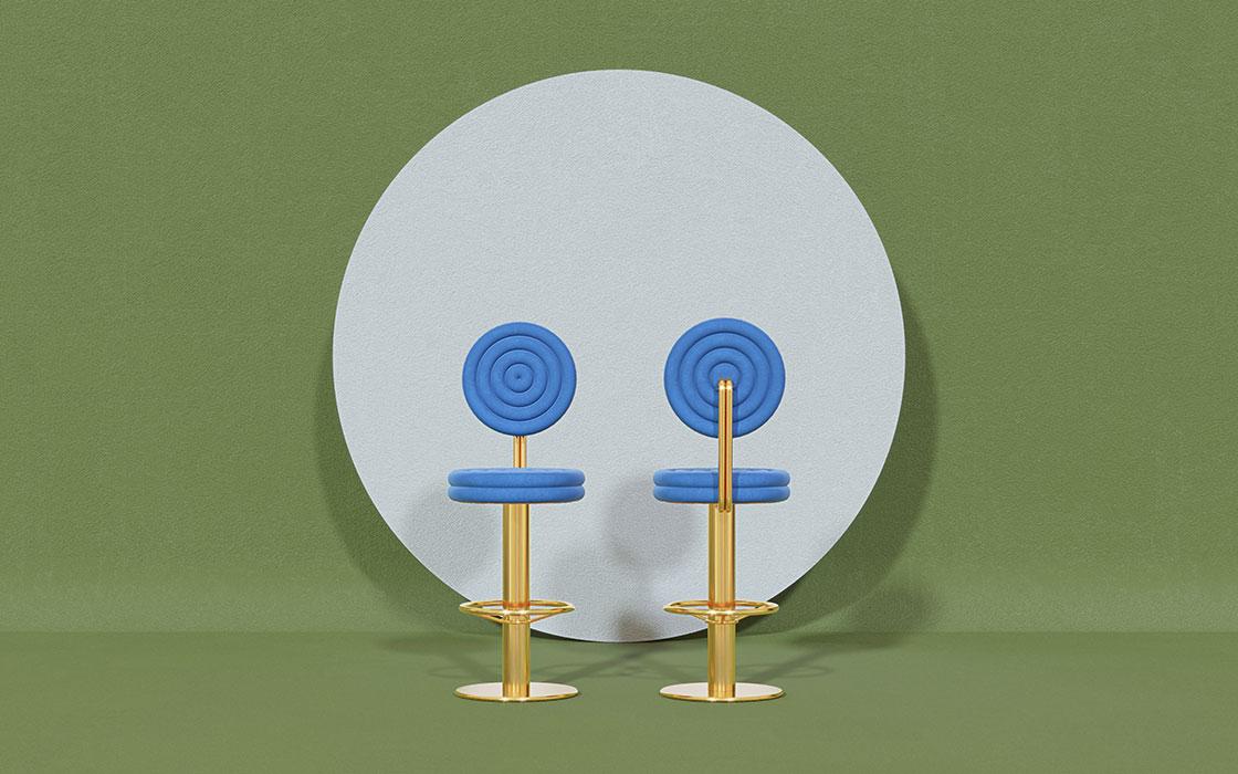 Stołek barowy McKinley - 1