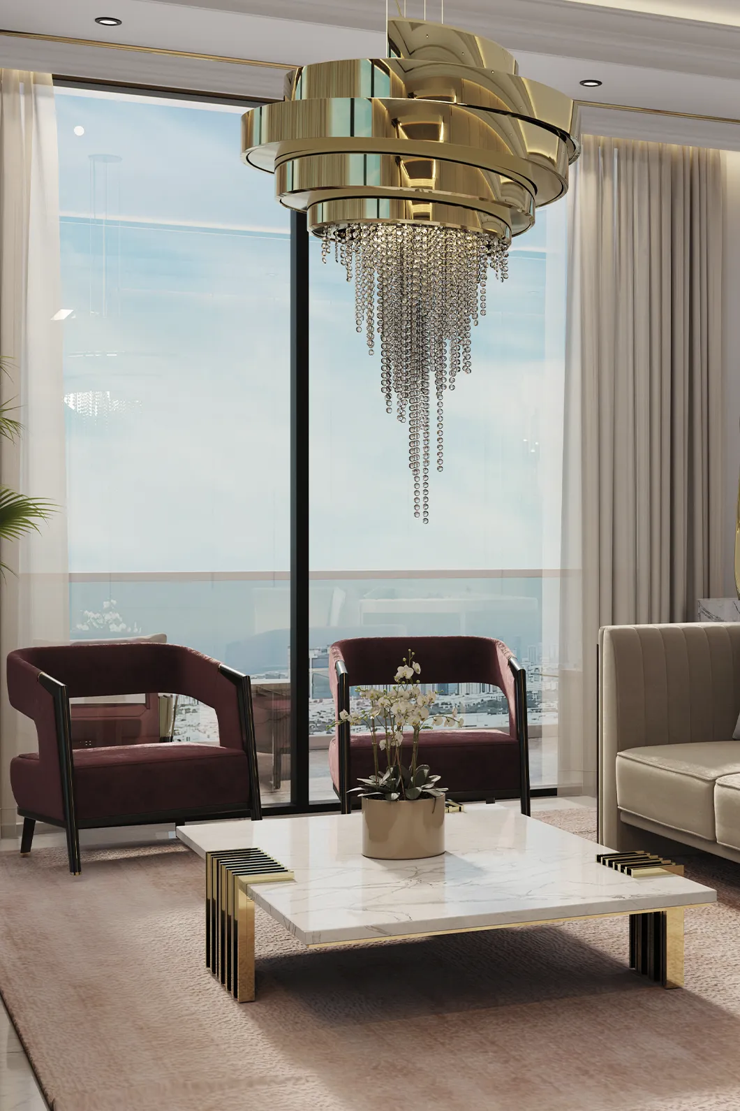 Stolik kawowy Whirlwind - 1