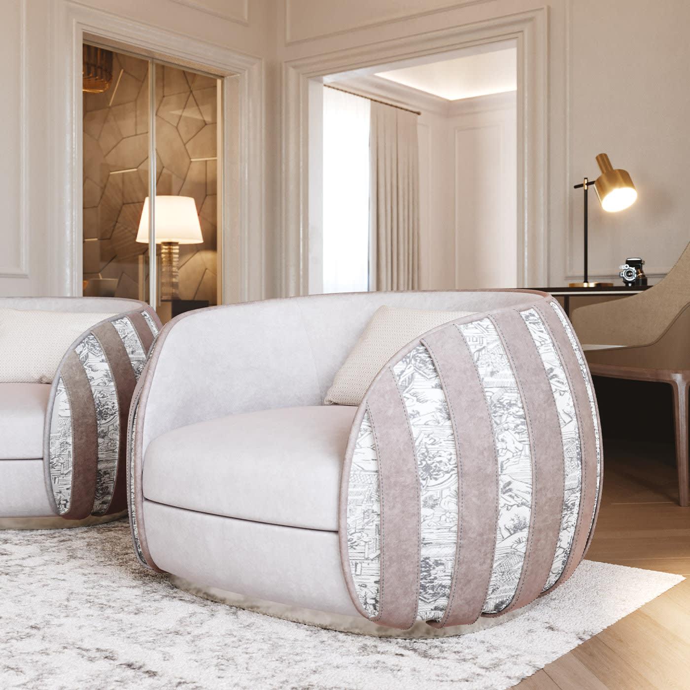 Fotel Loto nowoczesny włoski