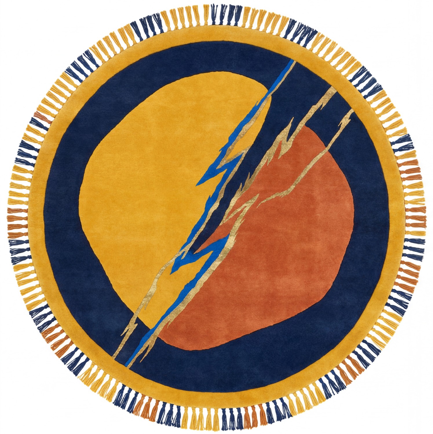 Dywan Lightning Crest Gold