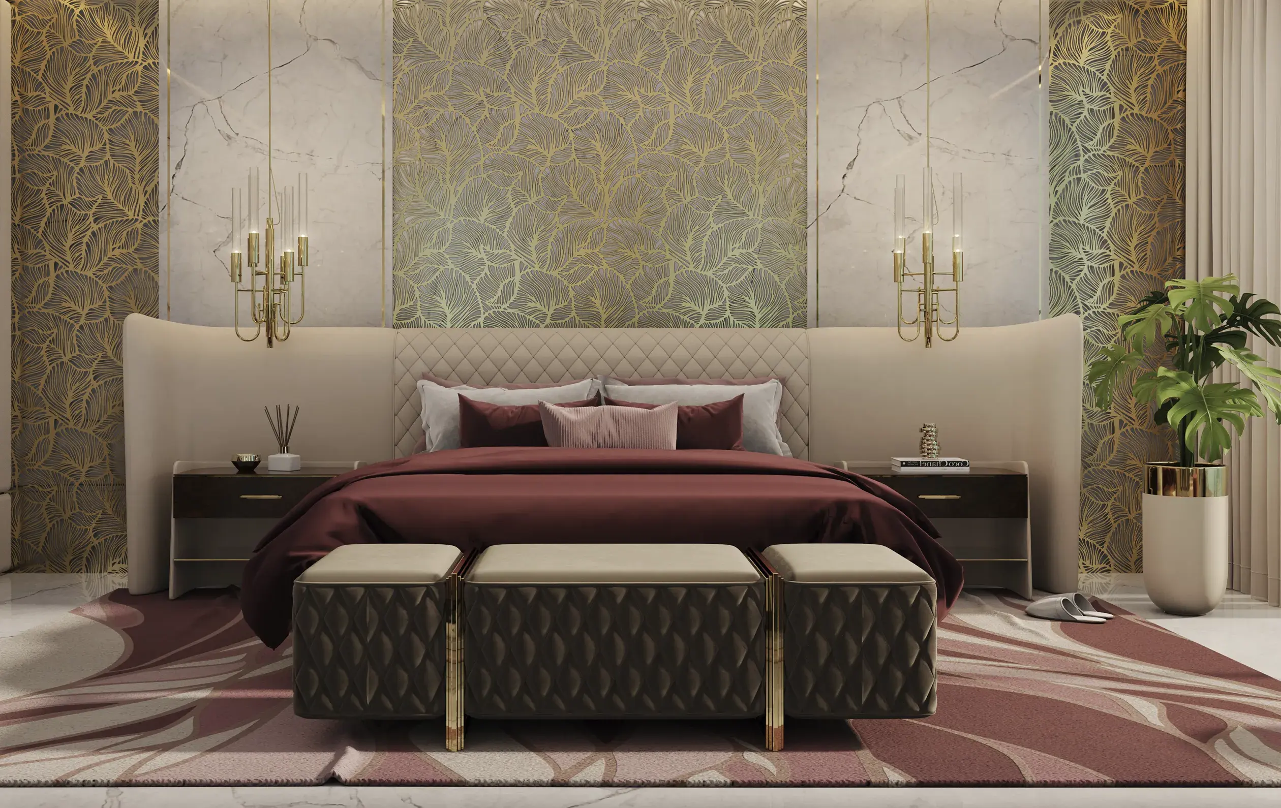 Ławka Serenade z oparciem - 1