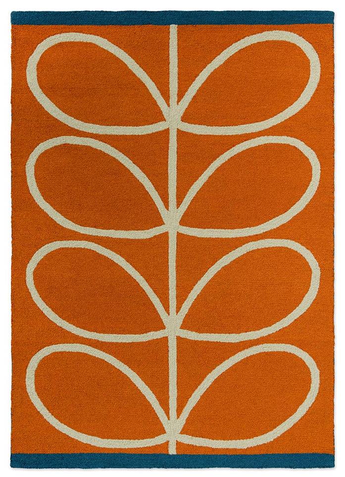Dywan zewnętrzny Linear Stem Orange | Rozmiar: 160 x 230 cm