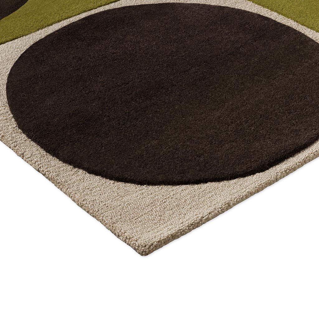 Dywan Spot Square Walnut/Lichen