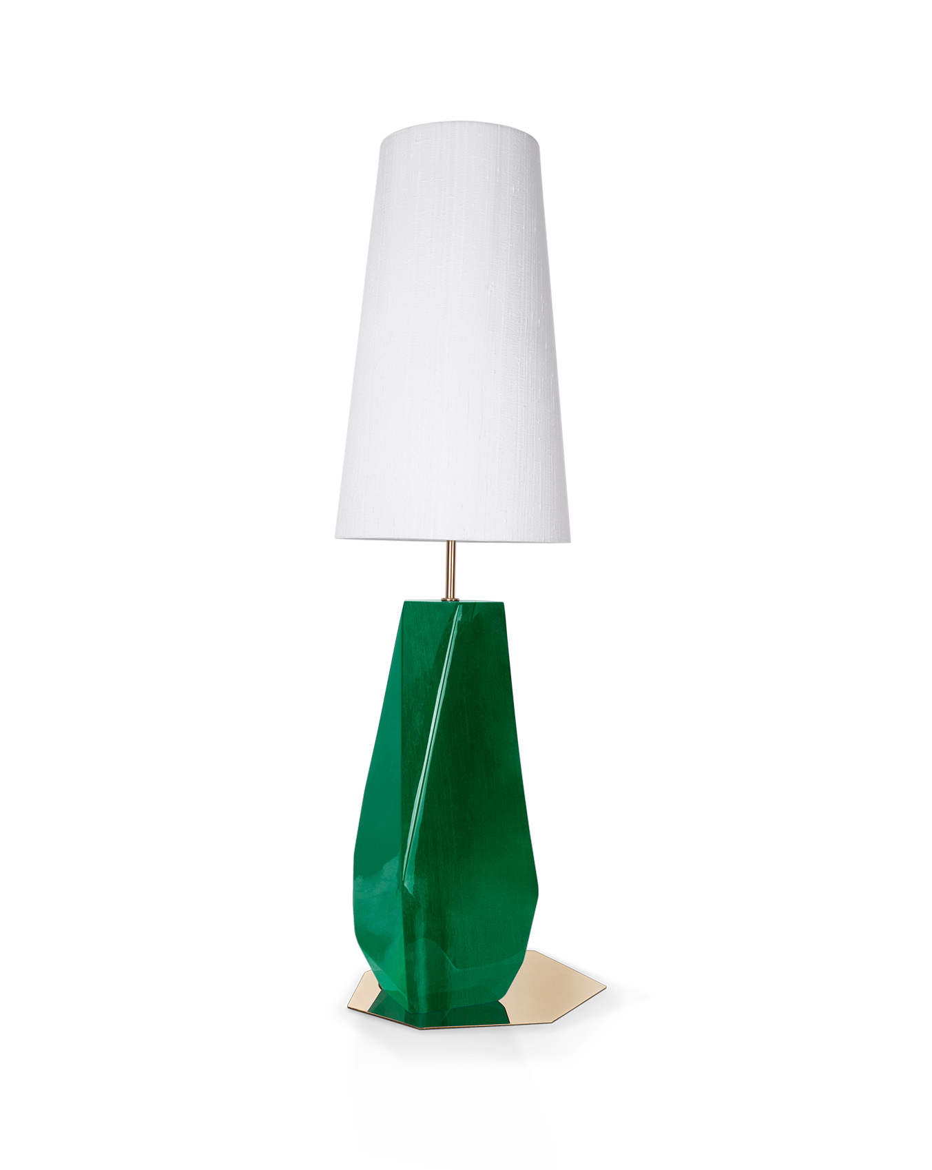 Lampka stołowa Essence zielona