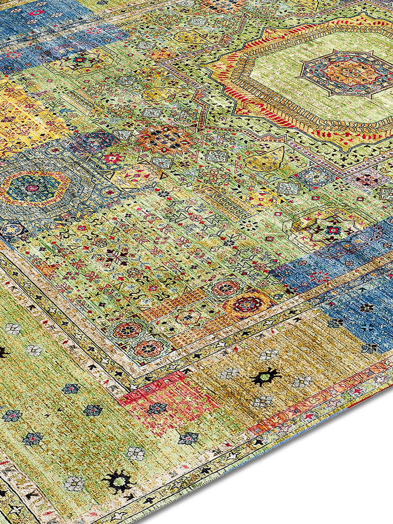 Dywan Cosmic No. 06 Green Mix | Rozmiar: 274 x 365 cm