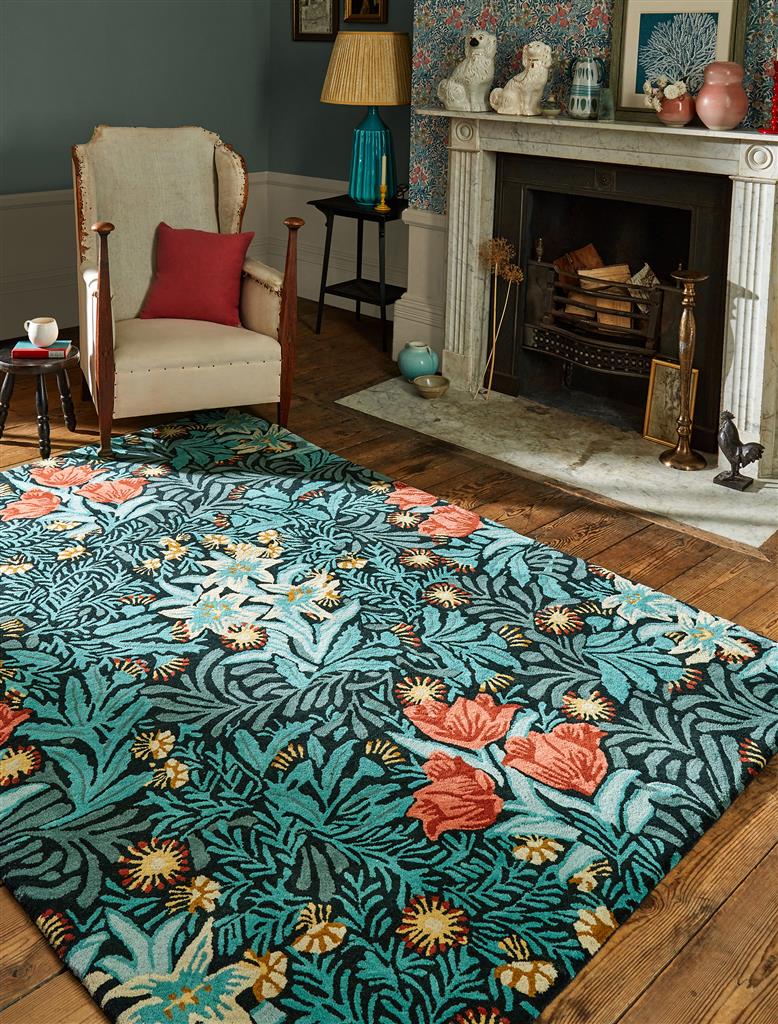 Dywan Bower Indigo 128208 | Rozmiar: 140 x 200 cm