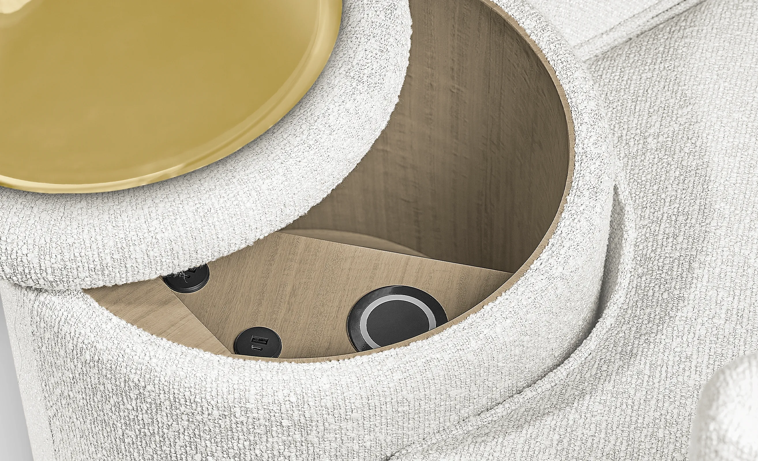 Sofa okrągła Lattice