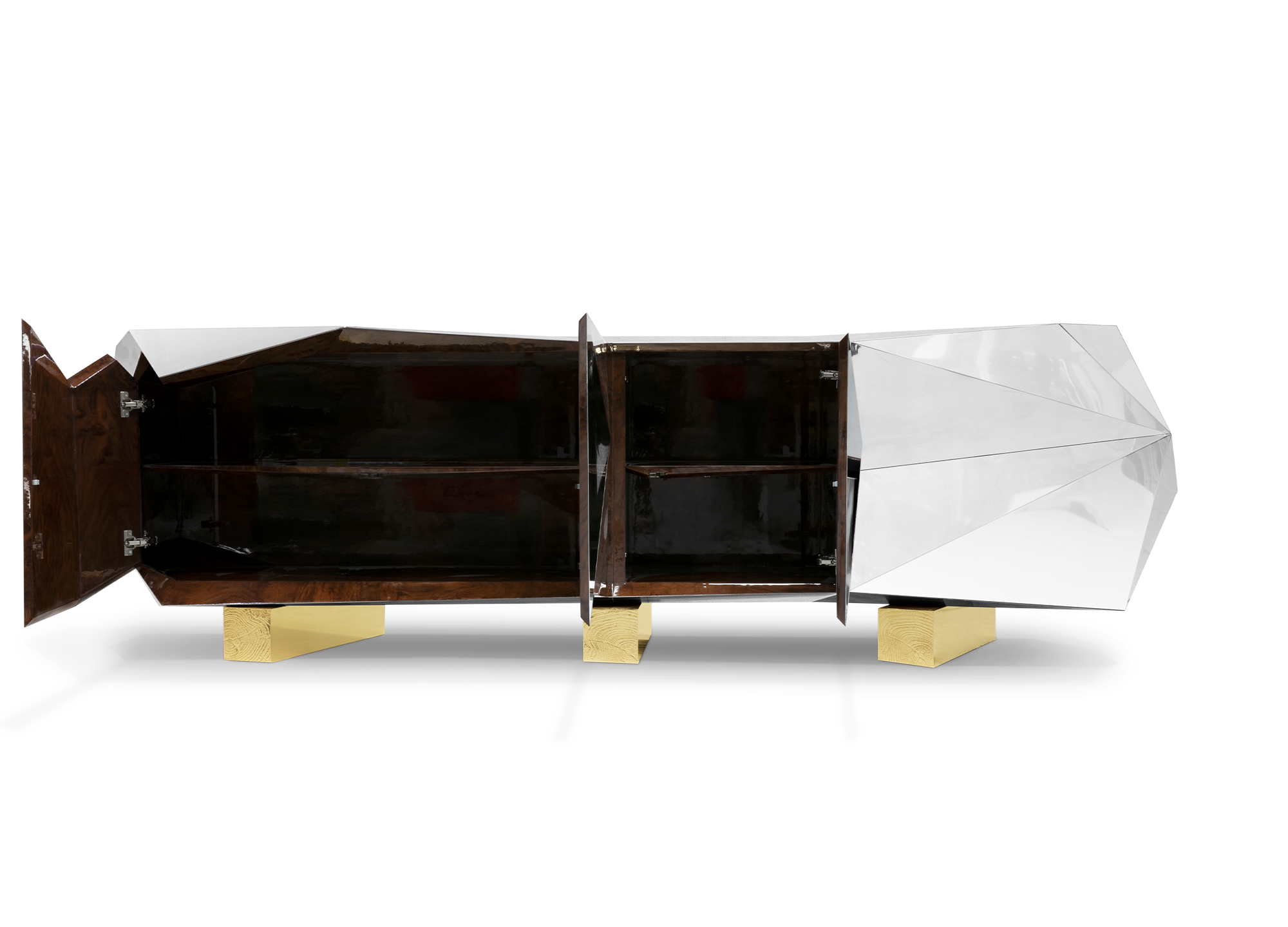 Kredens XL Prism z pirytem