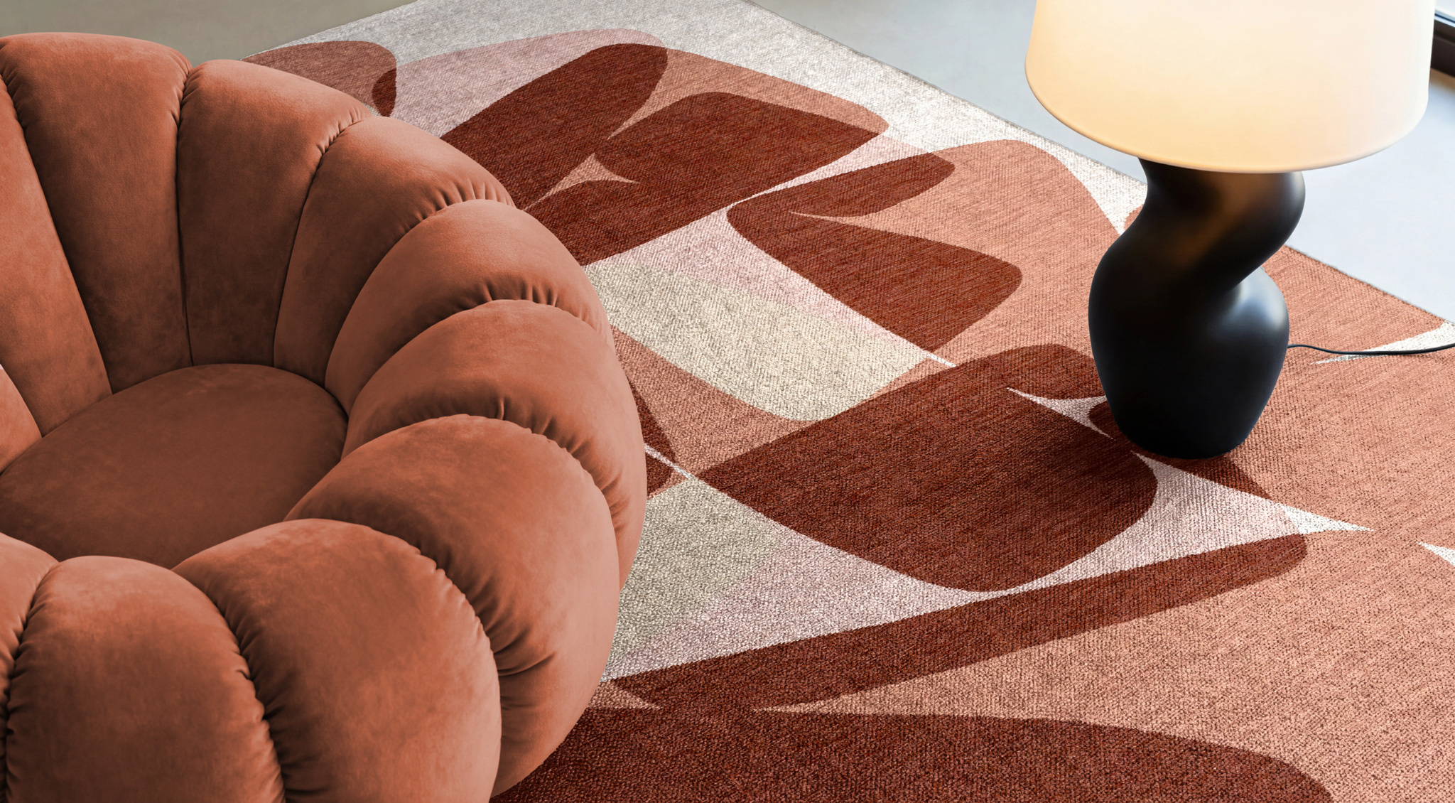 Dywan Stones Cherry Mocha | Rozmiar: 140 × 200 cm