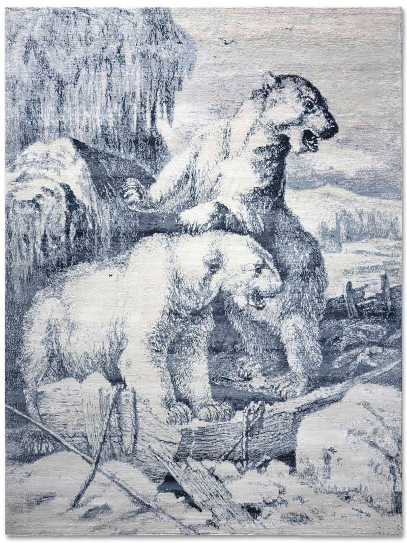 Dywan Polar Bear Little Blue