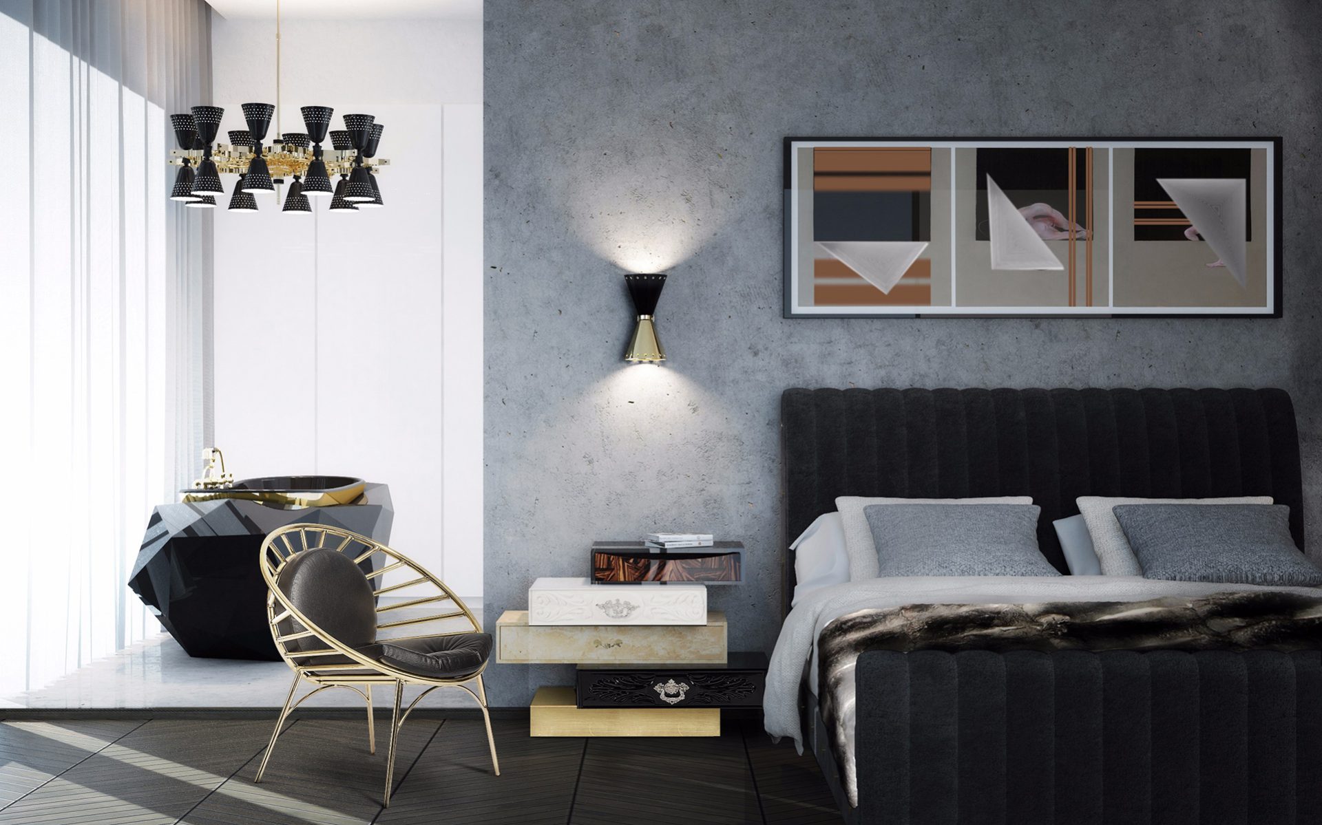Kinkiet Chic Wall - 5