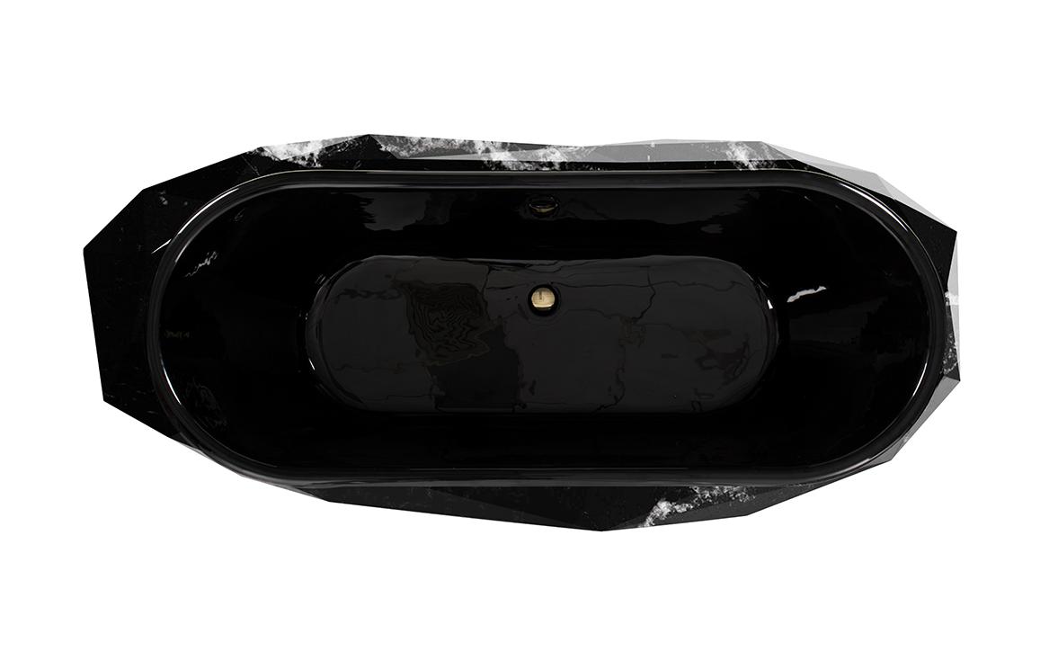 Wanna z imitacji marmuru Gemstone