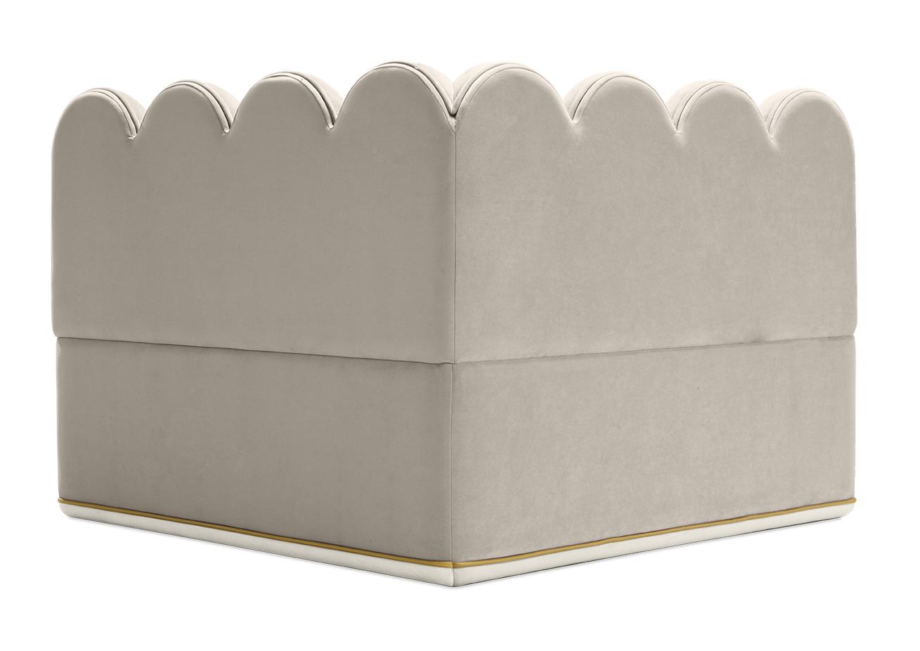 Sofa dziecięca Fluffy Cloud Candy