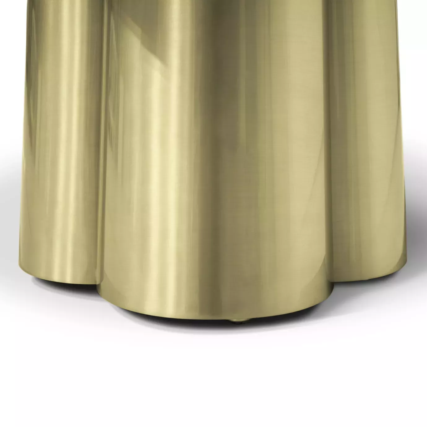 Stół jadalniany Decovita z czarnego i złotego granitu