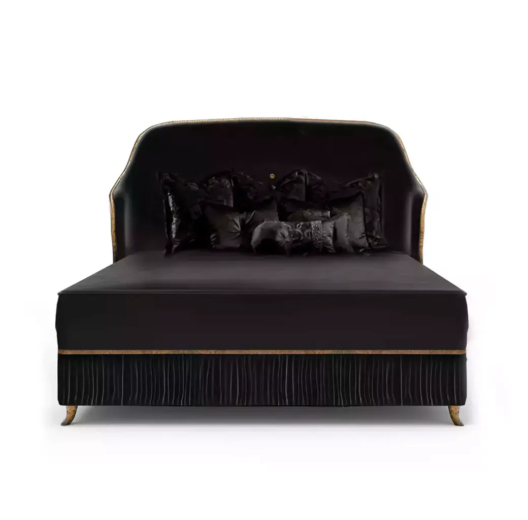 Łóżko Eclipse plisowane