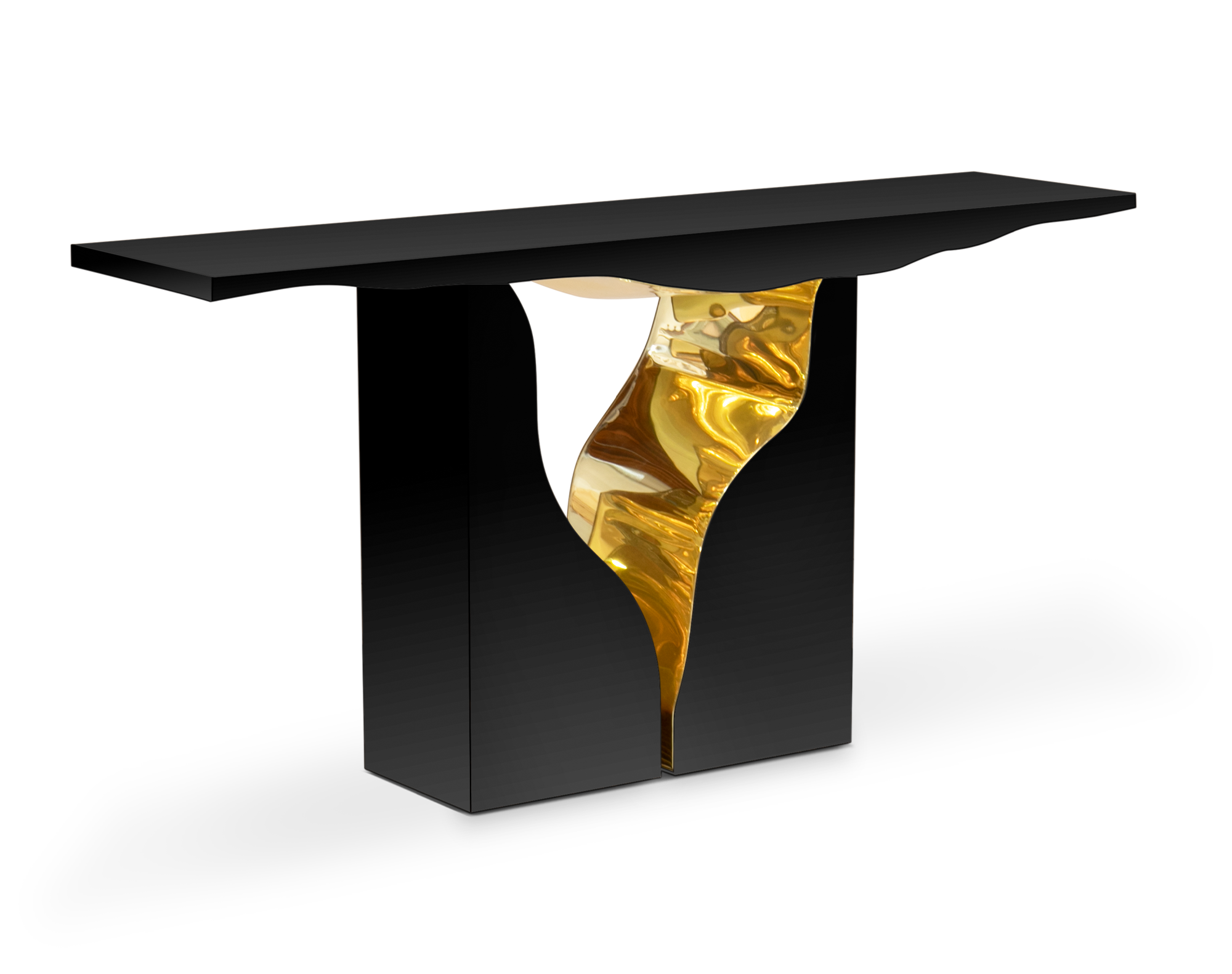 Czarna konsola Fissure