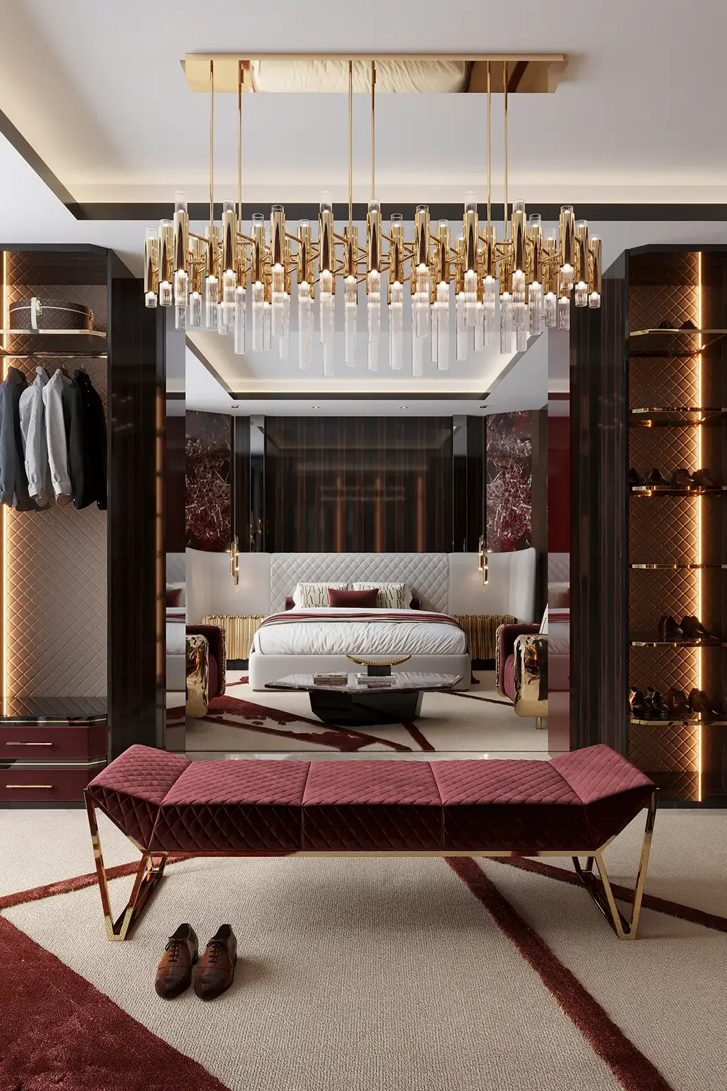 Lampa wisząca Cascade Rectangular - 1