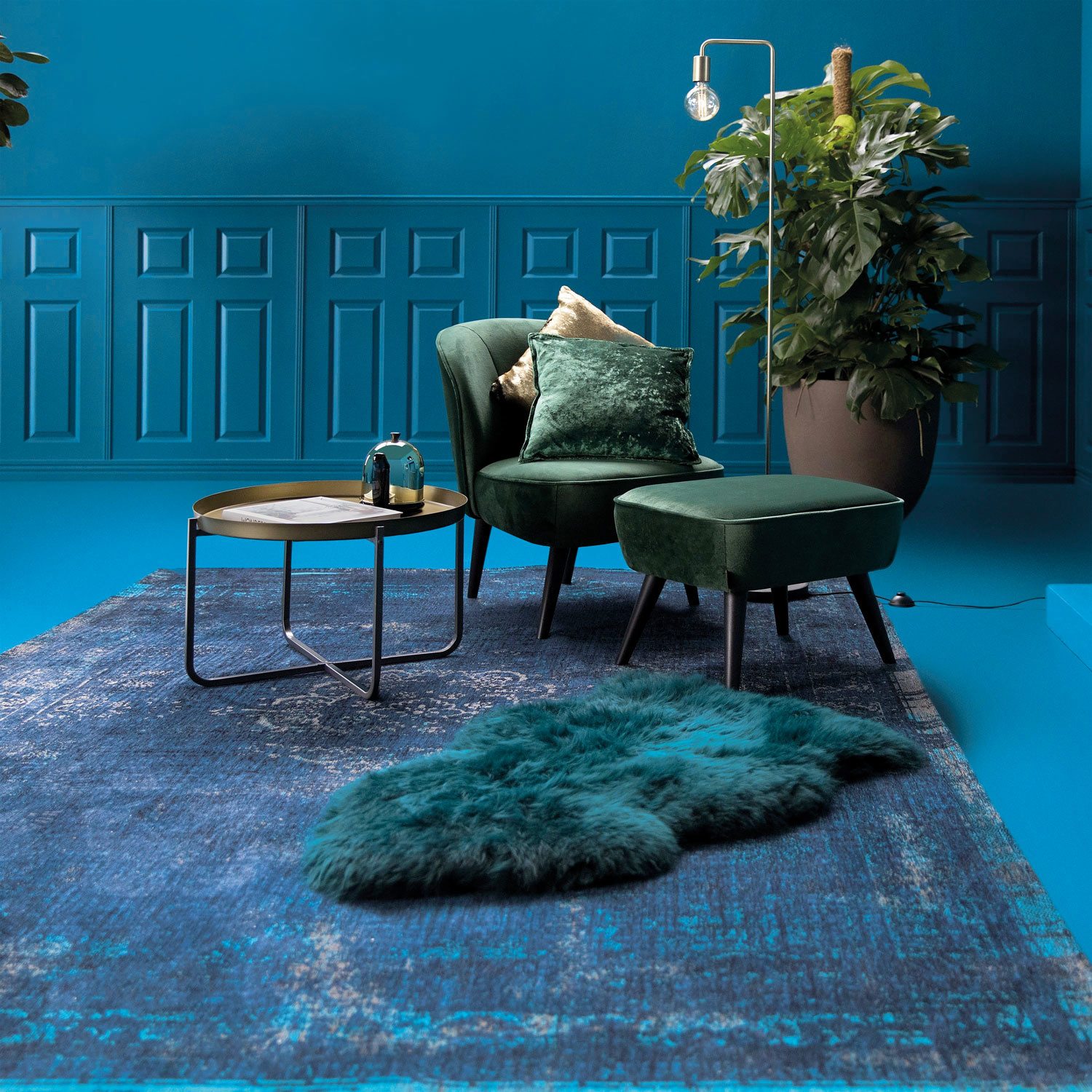 Dywan 8254 Blue Night | Rozmiar: 240 x 340 cm