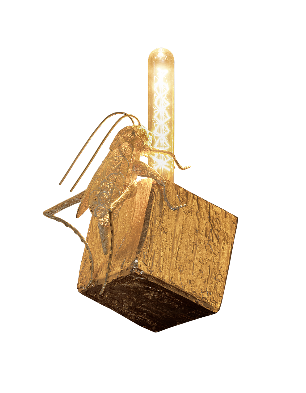 Mały kinkiet Geode Filigree Cricket
