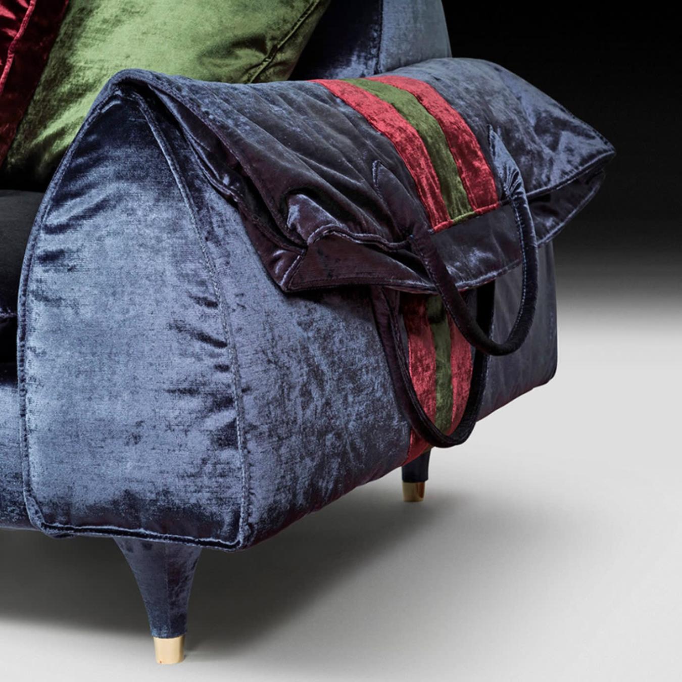 Sofa Eve Bag w kolorze granatowym