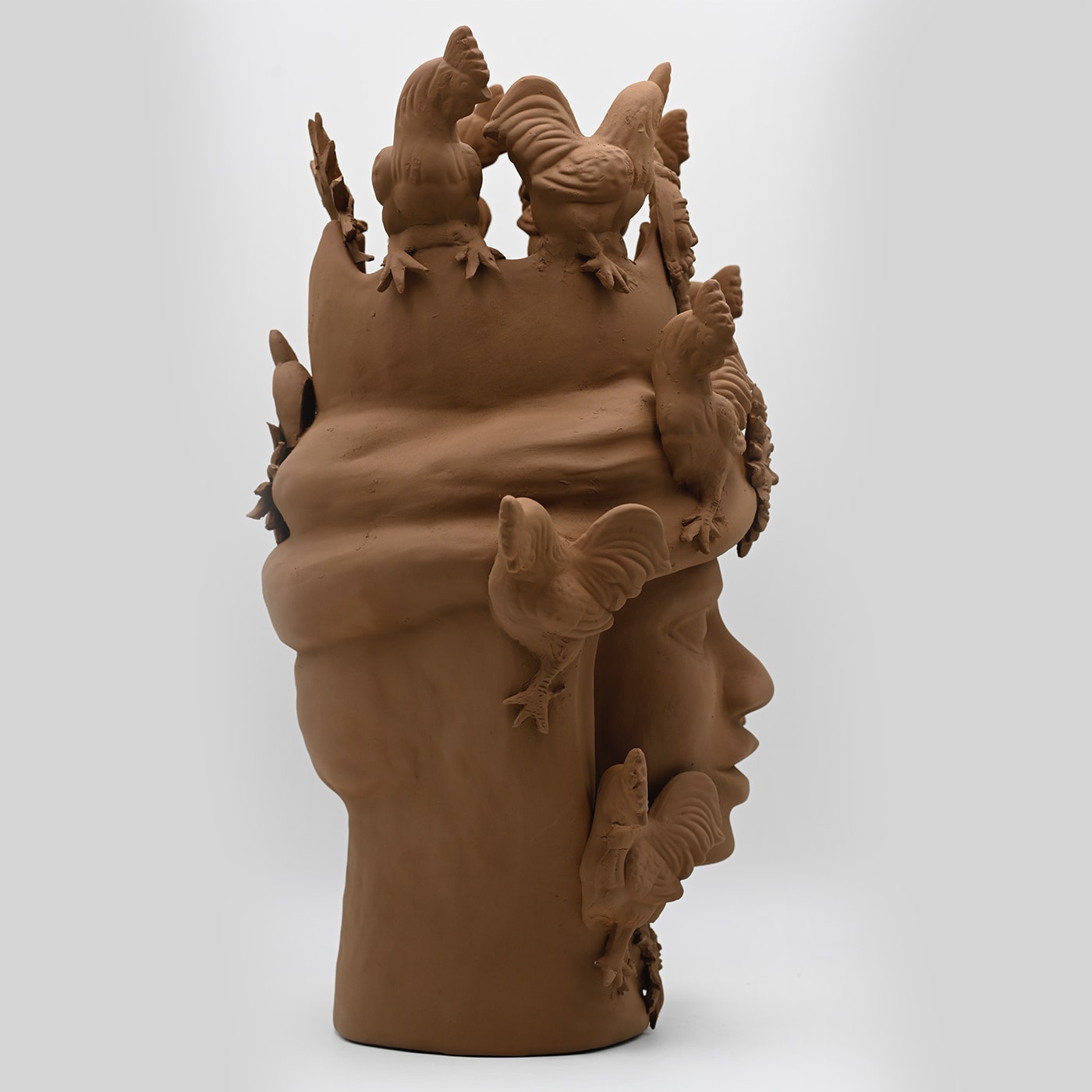 Wyjątkowa rzeźba Głowa Maura