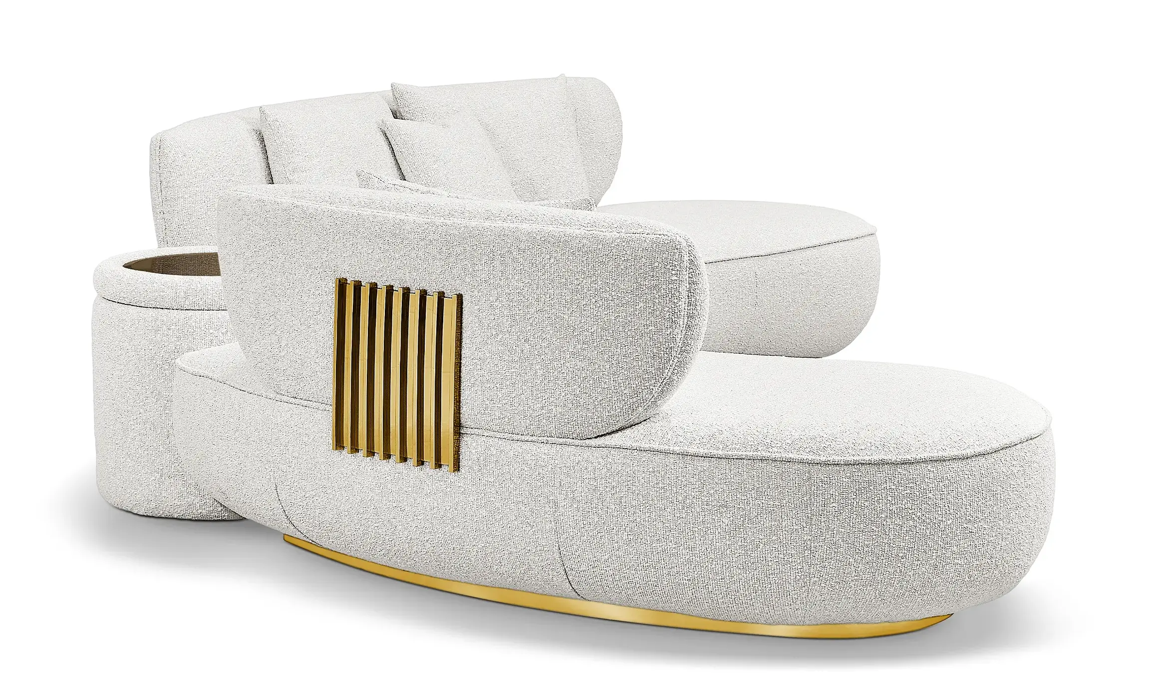 Sofa okrągła Lattice