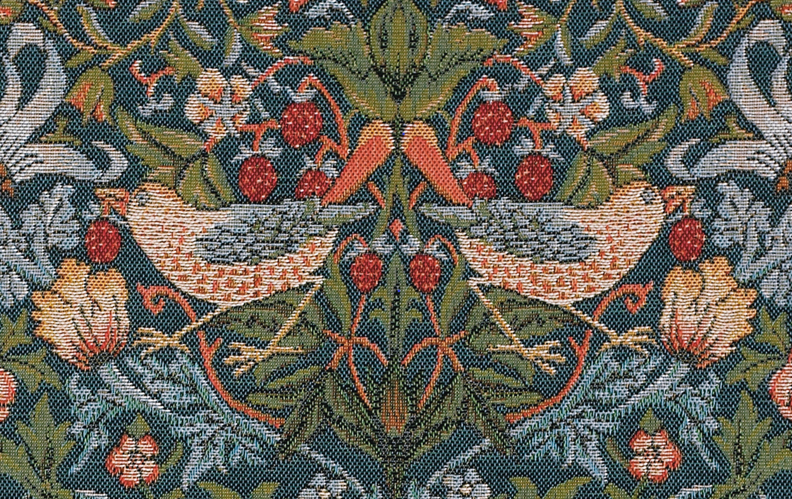Gobelin Strawberry Thief W. Morris | Rozmiar: 50 x 67 cm