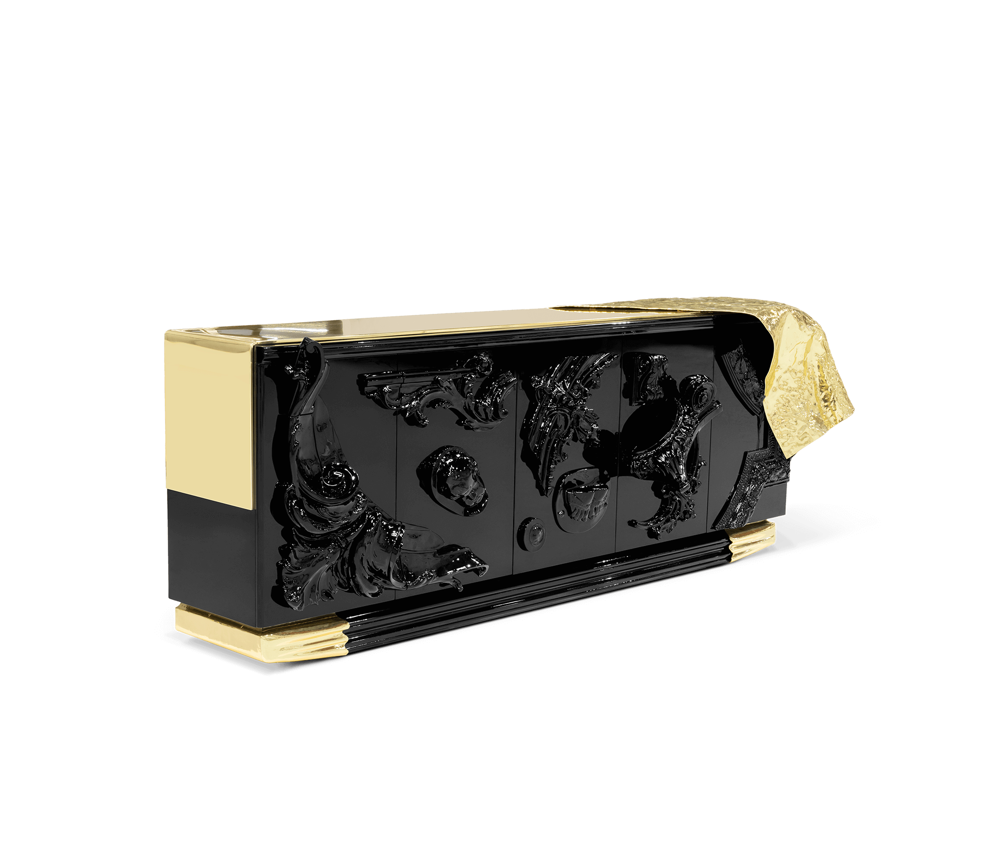 Czarny kredens Valiant