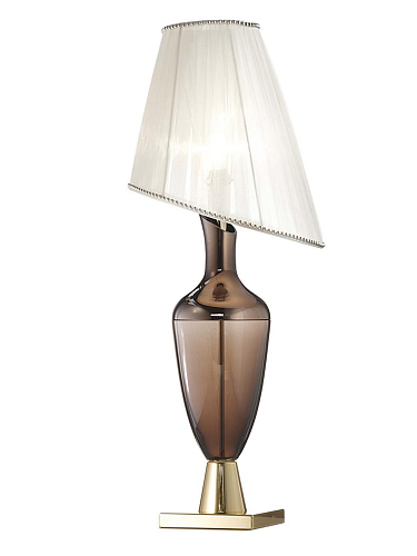 Muranowa lampa stołowa Coffee