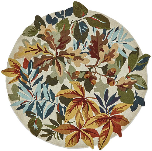 Okrągły Dywan Robin's Wood Russet Brown 146501