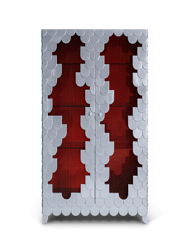 Czerwona szafka Porto