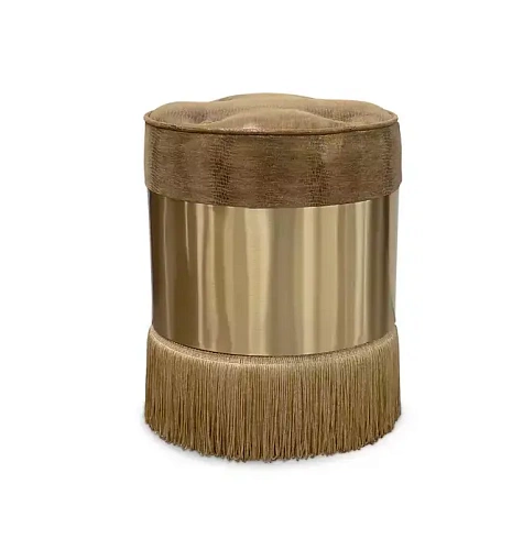 Taboret skórzany Olivia