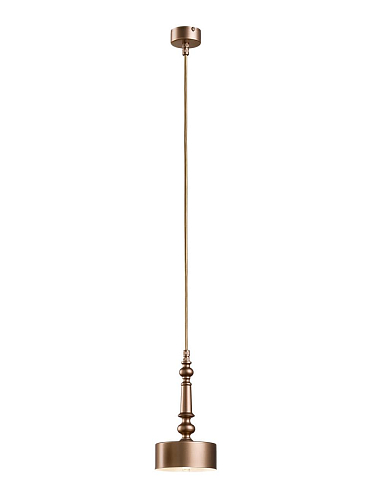 Lampa wisząca w wykończeniu anodowanym