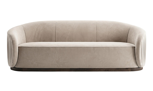Średnia beżowa sofa Abano