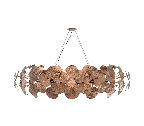 Żyrandol Gravity miedziany