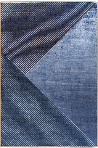 Dywan Blue Geometric