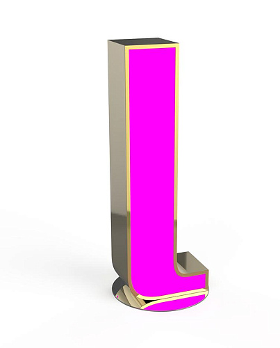 Oświetlenie literka L – Luminous